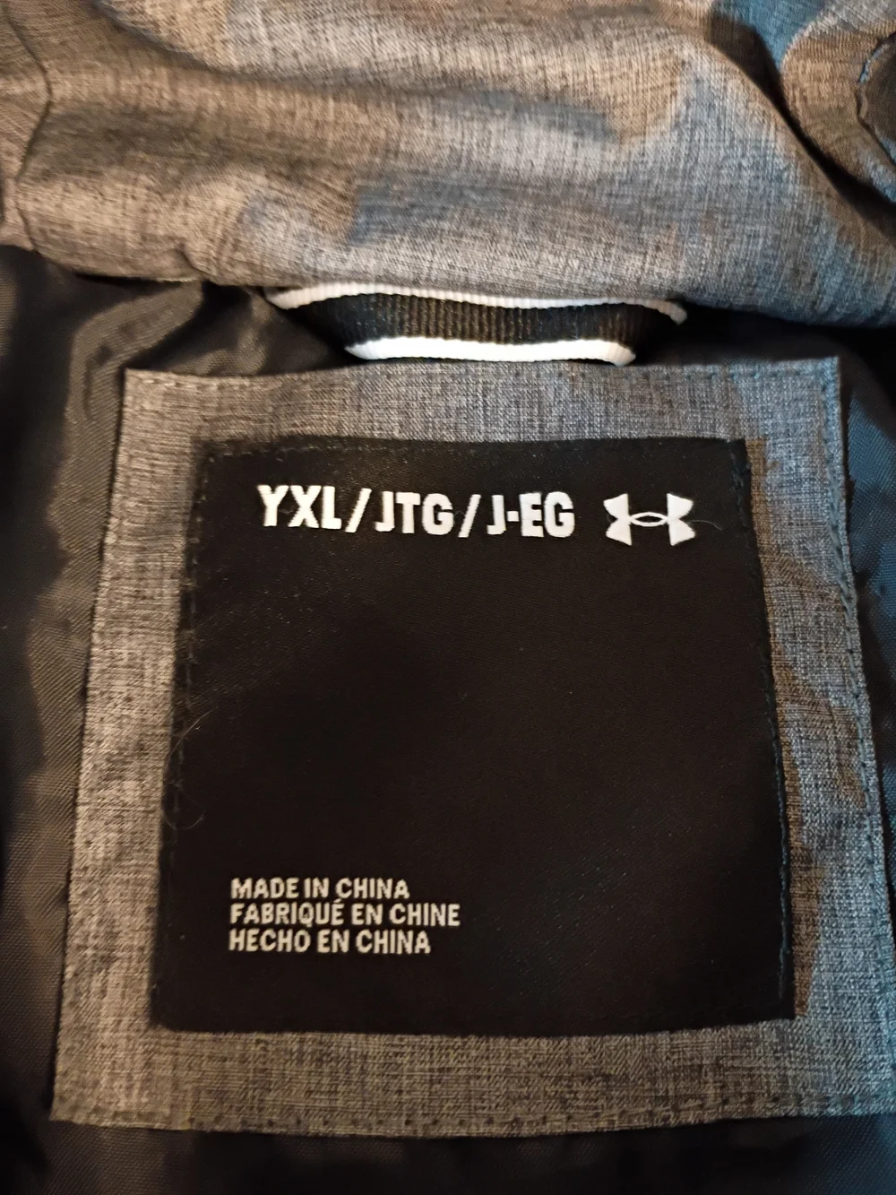 Under Armour lightweight insulated